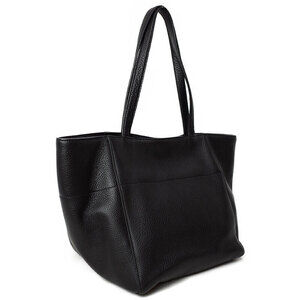 Prada Black Shoudler Vitello bag Daino tote